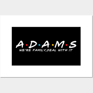 The Adams Family Adams Surname Adams Last name Posters and Art